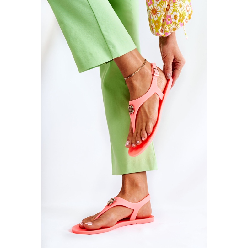 PH1 Sandálias femininas Neon Orange Sonner laranja 2