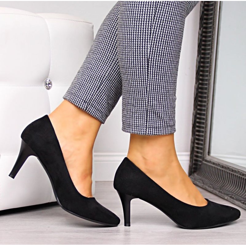 Sapatos de camurça preta W Sergio Leone preto 2