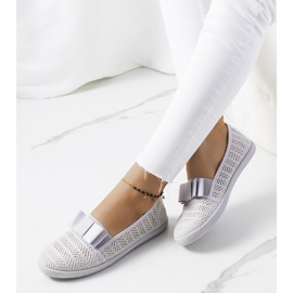 Tênis Zorda cinza vazado 2