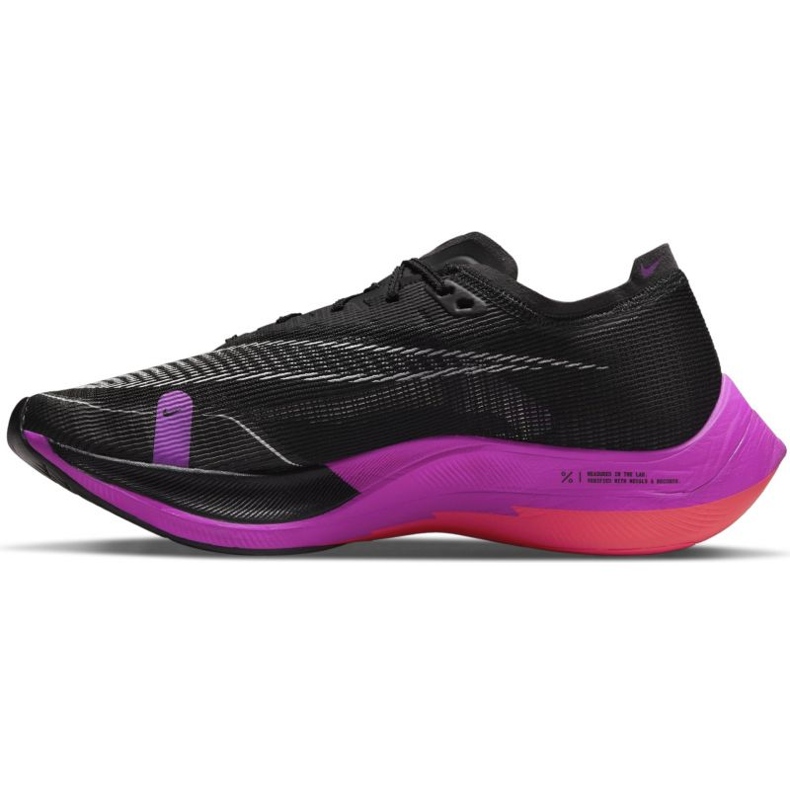 Tênis de corrida Nike ZoomX Vaporfly Next% 2 M CU4111-002 preto roxo 1