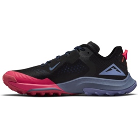 Tênis de corrida Nike Air Zoom Terra Kiger 7 W CW6066-004 preto azul rosa 1