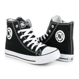 Tênis de cano alto New Age preto 1