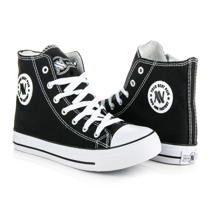 Tênis de cano alto New Age preto 1