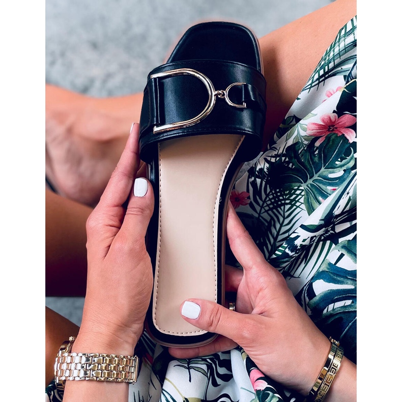 Chinelos femininos Arizona Black preto 1