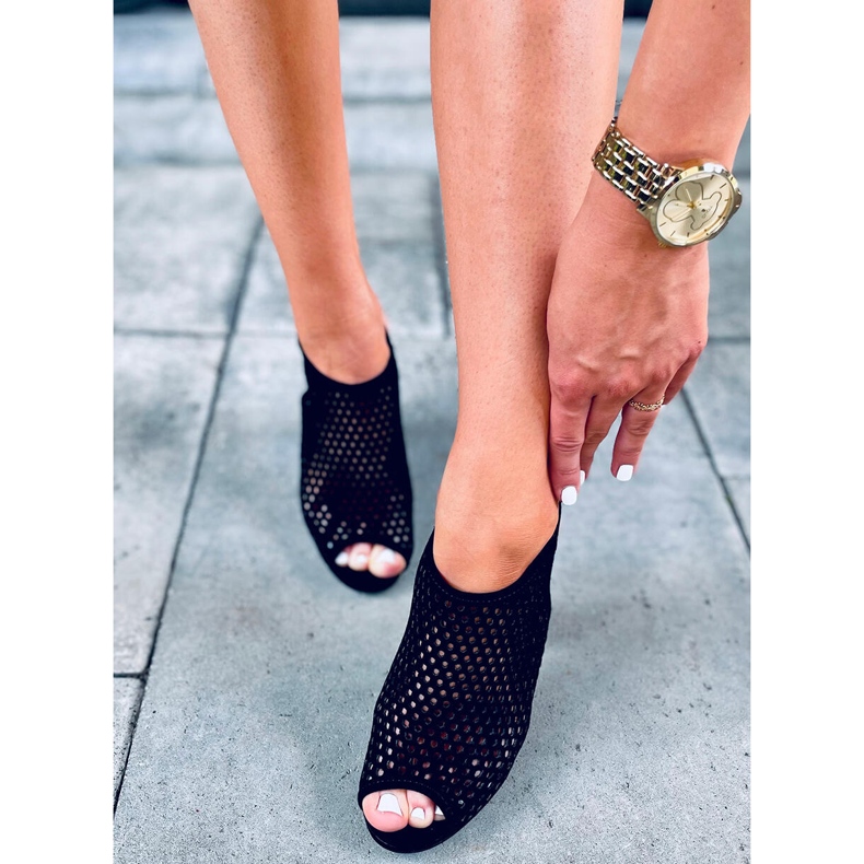 Sandálias a céu aberto Sydney Black preto 1