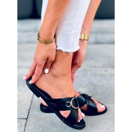 Chinelos femininos Brett Black preto 1