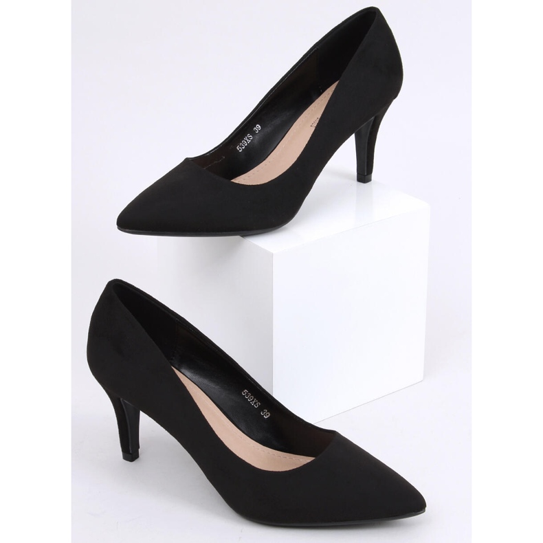 Sapatos com salto agulha Susan Black preto 1