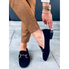 Mocassins femininos Linda Black preto 1