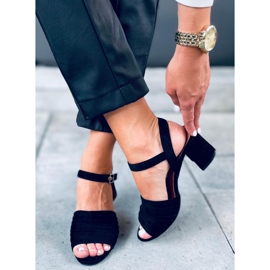 Marika Sandália de salto alto preta preto 2