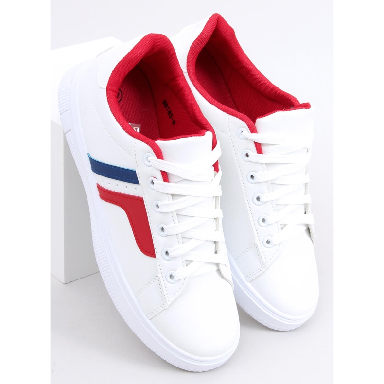Tênis feminino Avery Red branco 1