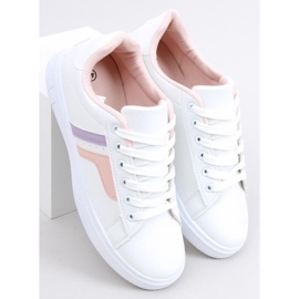 BM Tênis feminino Avery Pink branco roxo rosa 1