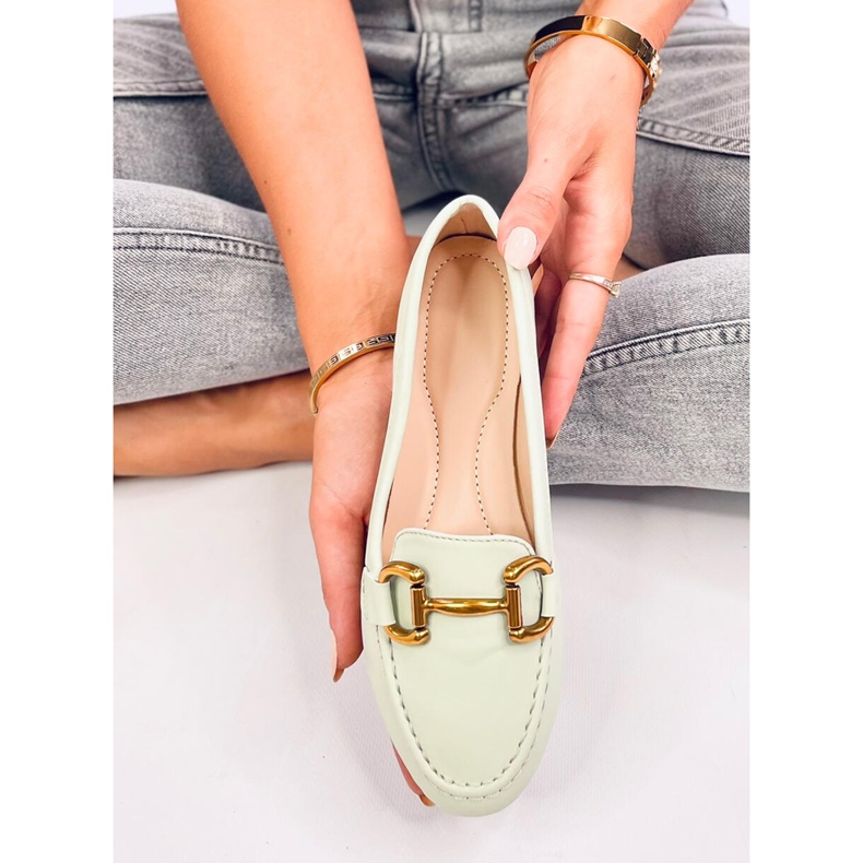 Mocassins femininos Alley Green verde 1