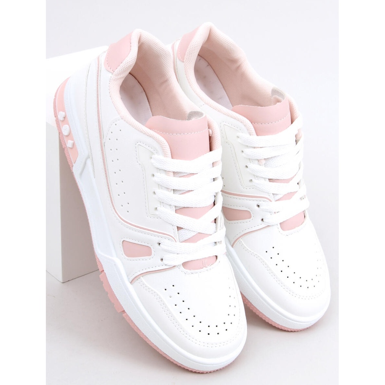 Tênis feminino Evans Pink branco 1