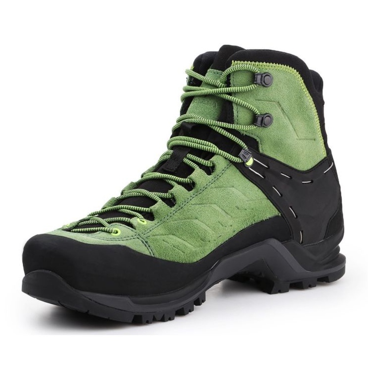 Sapatos de trekking Salewa Ms Mtn Trainer Mid Gtx M 63458-5949 preto verde 3