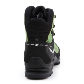 Sapatos de trekking Salewa Ms Mtn Trainer Mid Gtx M 63458-5949 preto verde 4