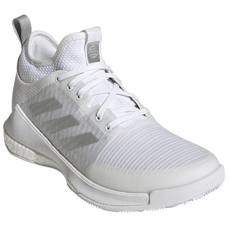 Tênis de vôlei Adidas CrazyFlight Mid W GY9278 branco branco 1
