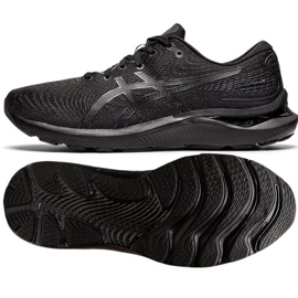 Asics Gel Cumulus 24 M 1011B366 001 tênis de corrida preto 1