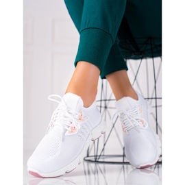 SHELOVET Calçados esportivos leves branco 1