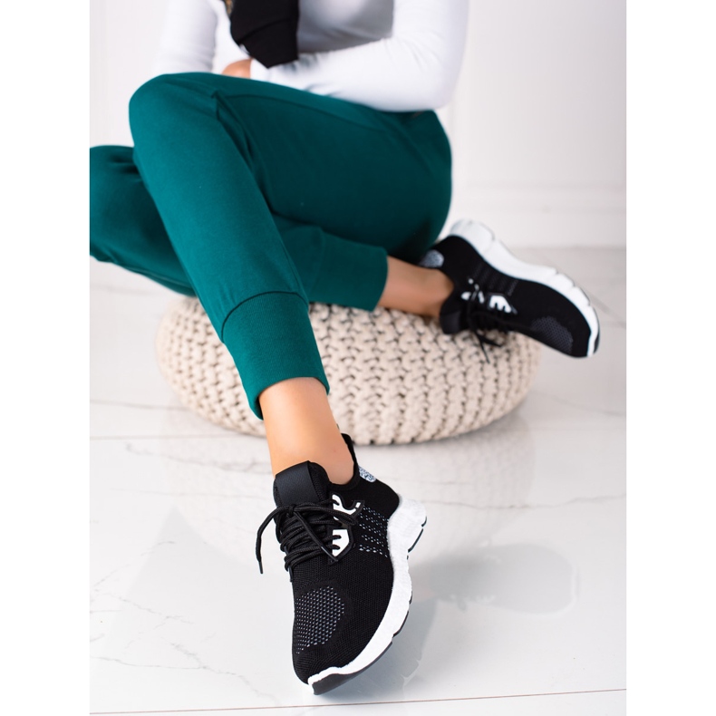 SHELOVET Calçados esportivos leves preto 1