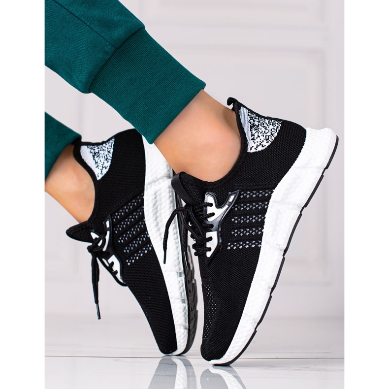 SHELOVET Calçados esportivos leves preto 2