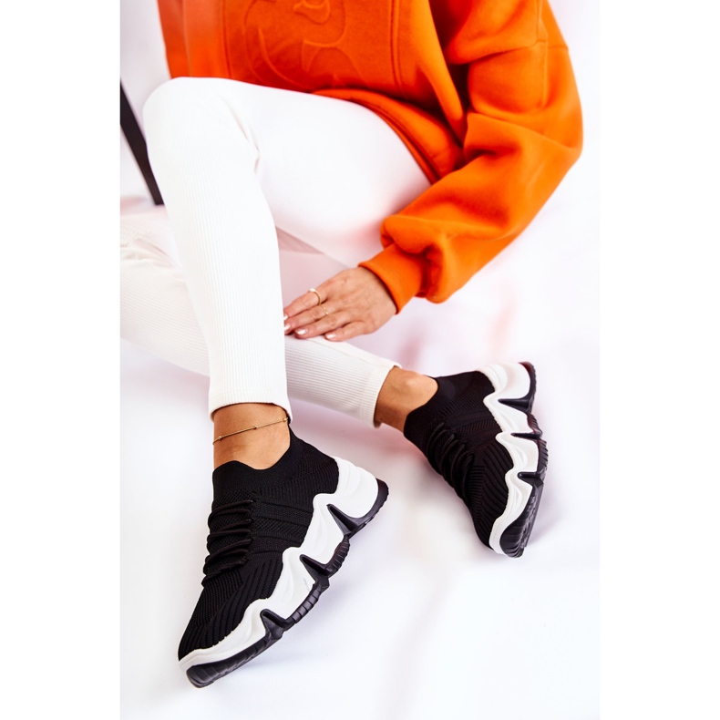 PG1 Tênis feminino black Dayen slip-on preto 1