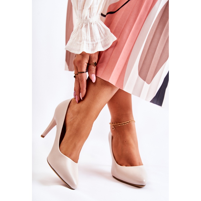 Sergio Leone Sapatilhas Clássicas de Couro Cinza Claro Magicamente 2