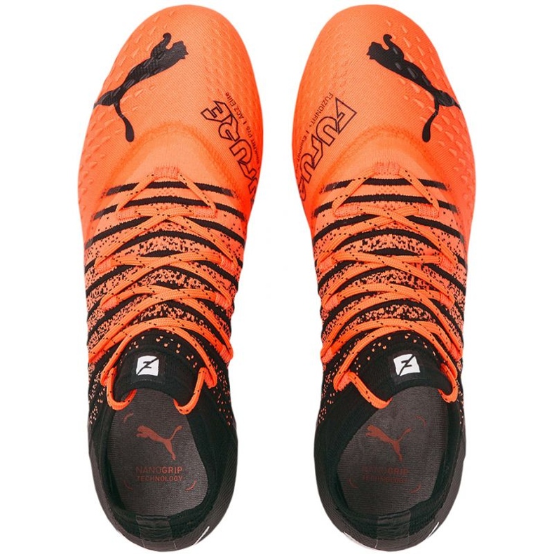 Chuteiras de futebol Puma Future Z 1.3 FG / AG M 106751 01 laranja laranjas e vermelhos 1