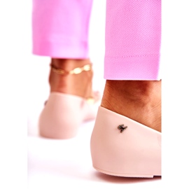 PH1 Laço de bailarina de borracha feminina nude Fergie bege 5