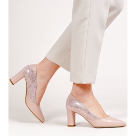 Marco Shoes Sapatos femininos em rosa claro 2