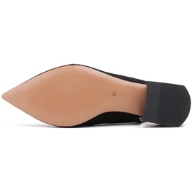 Marco Shoes Sandálias de camurça preta com jatos decorativos preto 1