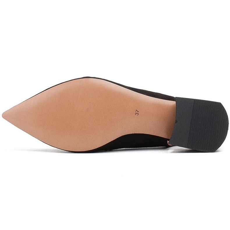 Marco Shoes Sandálias de camurça preta com jatos decorativos preto 1