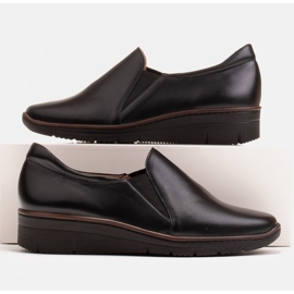 Radoskór Sapatos confortáveis ​​para um pé mais largo com uma sola leve preto 1