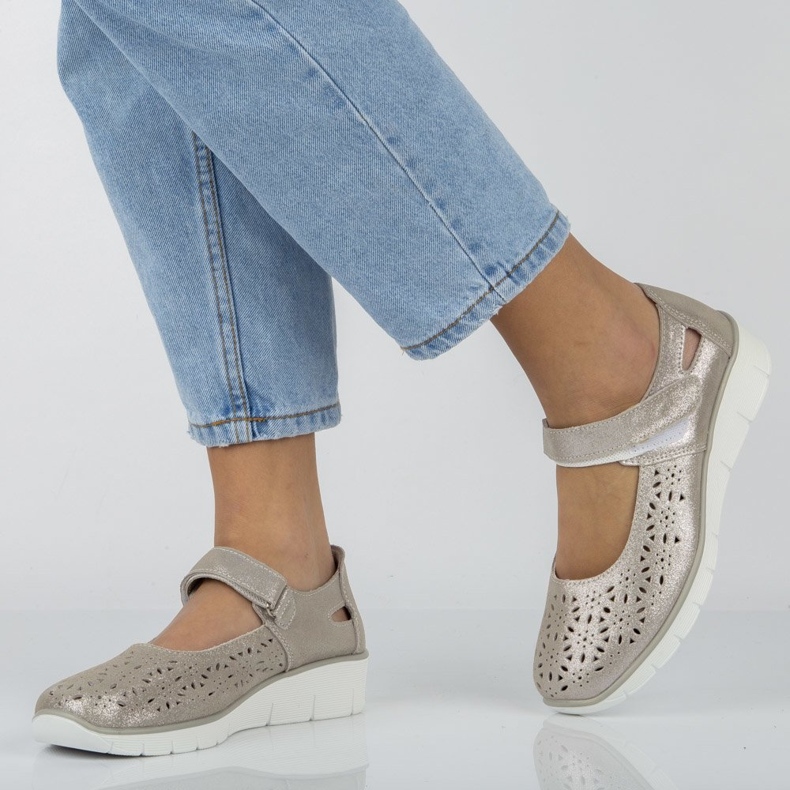 Sapatos Filippo DP640 / 20 Si Silver prata 1