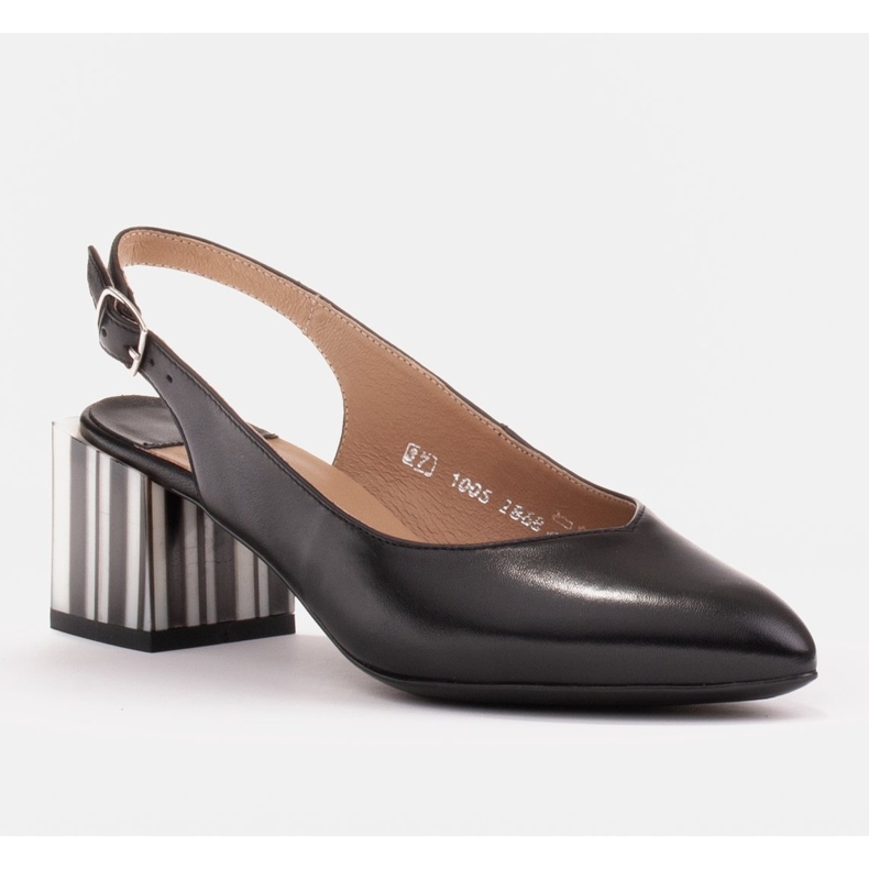 Marco Shoes Sapatilhas femininas elegantes com salto de zebra preto 1 Marco Shoes Sapatilhas femininas elegantes com salto de zebra preto 1