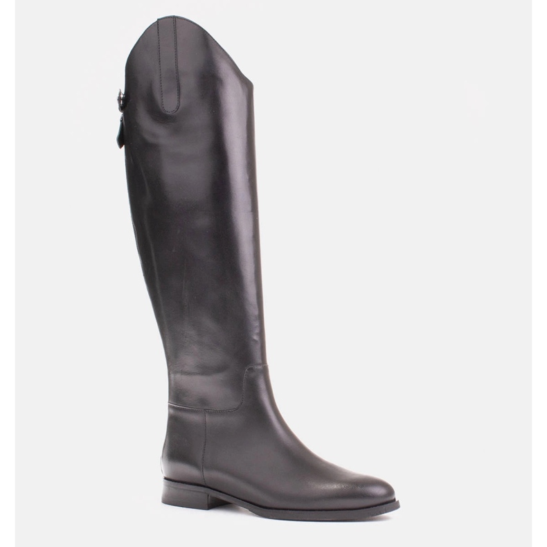 Marco Shoes Botas com zíper e borracha elástica preto 1