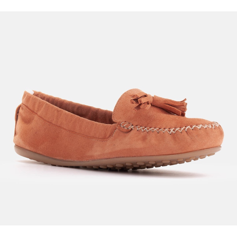 Marco Shoes Mocassins flexíveis com elástico laranja 1 Marco Shoes Mocassins flexíveis com elástico laranja 1