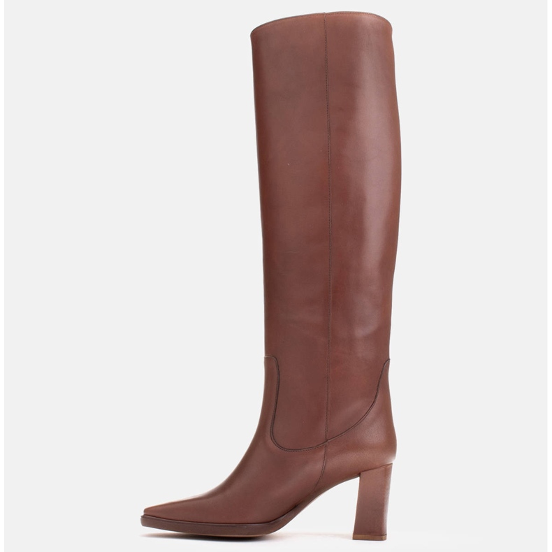 Marco Shoes Botas clássicas altas marrom 1