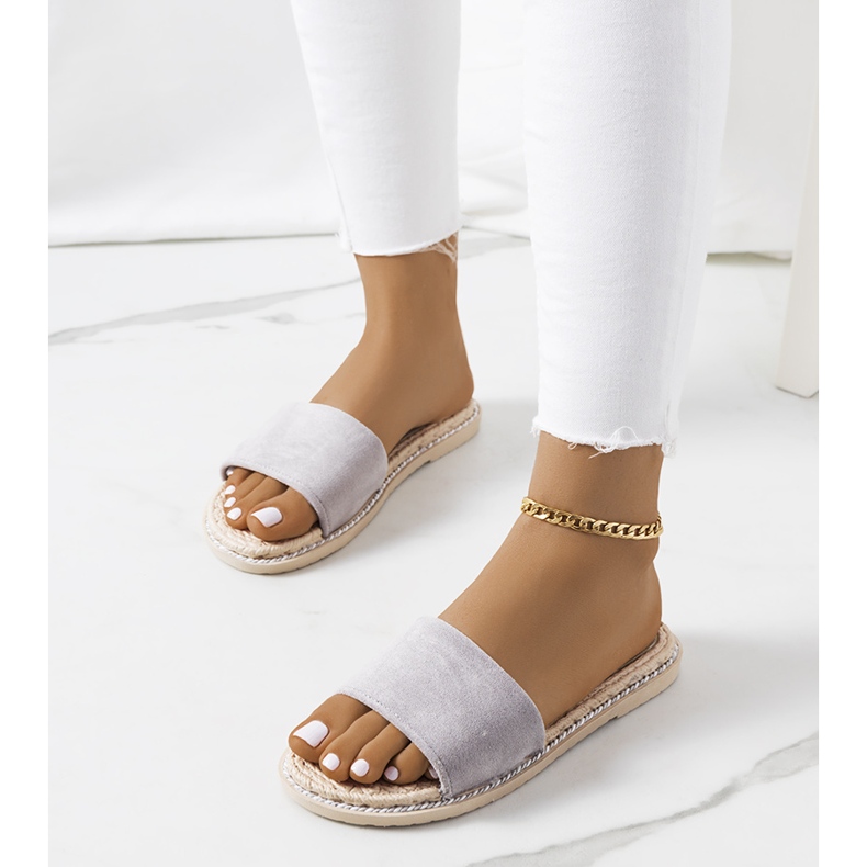 Chinelos Staton cinza para mulher 1