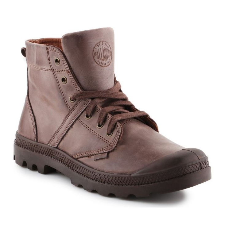 Sapatos Palladium Pallabrouse Lea 2 M 03079-271 marrom 1