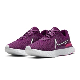 Tênis Nike React Infinity Run Flyknit 3 DD3024-500 roxo 1
