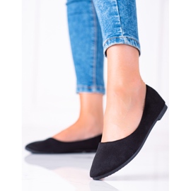 W. Potocki Bailarinas de camurça de Potocki preto 1