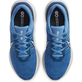 Tênis Nike React Infinity Run Flyknit 3 DH5392-400 azul 1