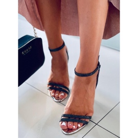 Tessa Sandália de salto alto preta preto 1