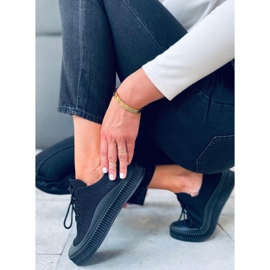 Posten Meias pretas para mulher preto 1