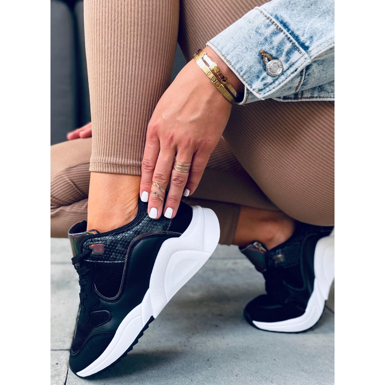 Treinadores Negros do Cairo preto cinza 1