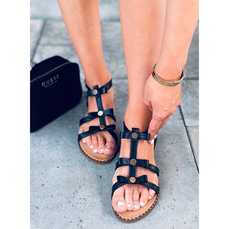 Sandálias femininas Amari Black preto 1