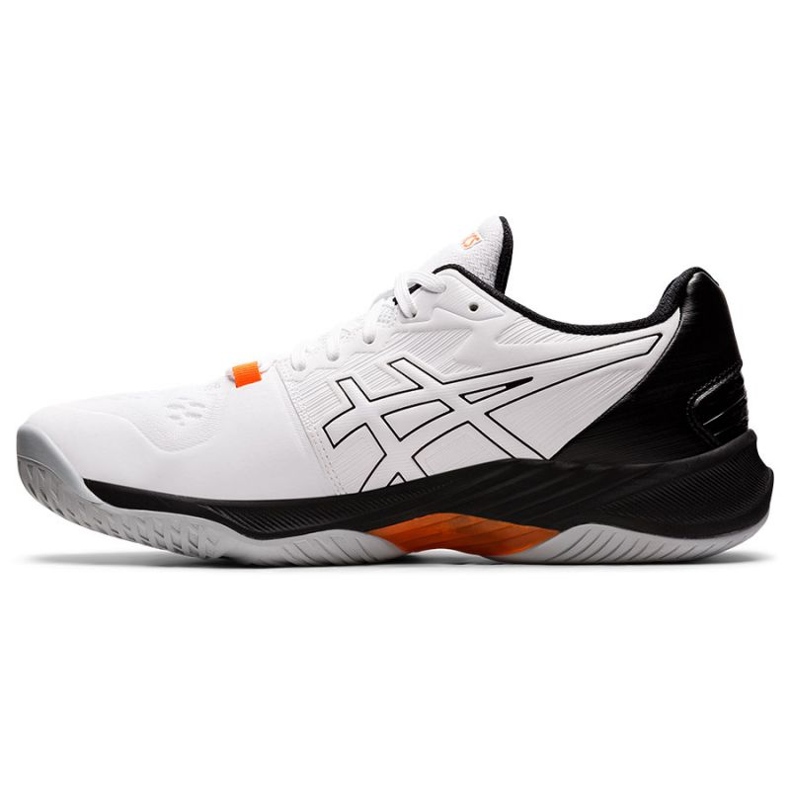 Asics Sky Elite Ff 2 M 1051A064 102 tênis de vôlei branco branco 1