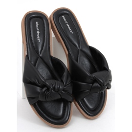 Chinelos femininos Sally Black preto 1