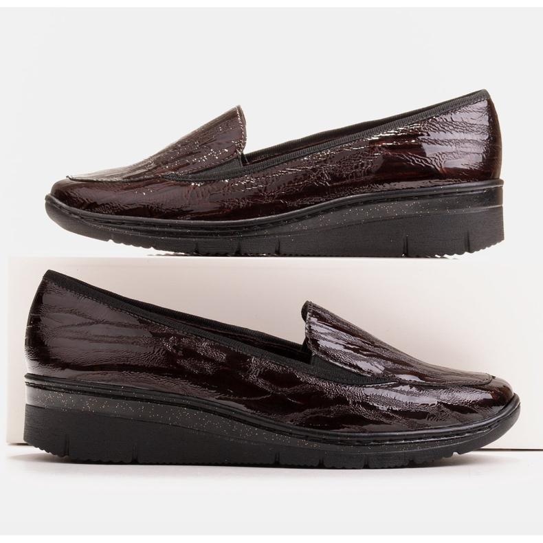 Radoskór Sapatos femininos marrons confortáveis ​​para um pé mais largo castanho 1