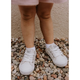 Tênis infantil de couro ecológico Big Star JJ374310 Branco 1